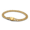 Gold Pavé Cuban Bracelet