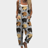 Amandine | Rustic Sheep Print Jumpsuit