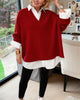 Trendy Loose Long-Sleeve Sweater