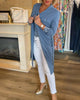 Casual Solid Colour Button-Up Coat