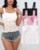 Solid Square-Neck Cami Top