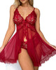 Sheer Mesh Nightie Set
