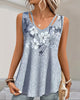 Casual Printed Tank Top