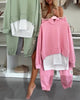 Casual Hoodie and Pants Set