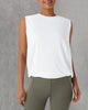 Round-Neck Sporty Tank Top