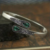 Elegant Emerald Bracelet
