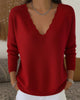 Soft Knit V-Neck Sweater