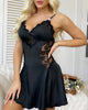Nightgown with Garter Straps