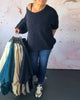 Casual Solid Colour V-Neck Sweater