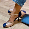 Rosana - Colorful round toe heels