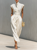 Jada | Lapel Waist Maxi Dress