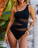Sexy Off-Shoulder Cutout One-Piece Swimsuit