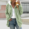 Yareli | Hooded Plush Winter Coat for Women