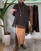 Solid Colour Turtleneck Sweater with Fringe