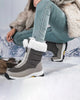 Warm Non-Slip Zip-Up Snow Boots for Women