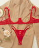 Convenient-Access Lingerie Set