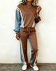 Casual Sport Two-Piece Set for Fall and Winter