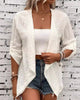 Simple Elegant Solid Colour Cardigan