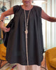 Pleated Oversized Tank Top