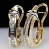 Vintage Gold & Diamond Earrings