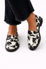 Claria | Chic Printed Moccasins