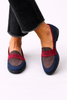 Sylvie | Elegant Two-Tone Moccasins