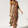 Clara - Elegant Printed Maxi Dress