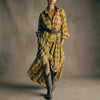 Abril - Plaid shirt dress with belt