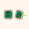 Elegant Gold Camellia Earrings