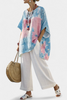 Vantrel | Linen Top & Striped Bamboo Pants