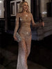 Maggie | Glittery Mesh Dress