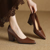 Verona | Elegant Block-Heel Pumps