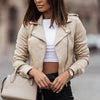Adeline | Elegant Leather Jacket for Women