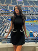 Reeta | Cap-Sleeve Mini Dress