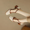 Genira | T-Strap Mid-Heel Shoes