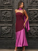 Ensley - Classy Two-Tone Dress