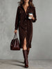 Isabel | Classic Corduroy Midi Dress