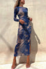 Nina | Mesh Long-Sleeved Dress