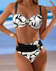 Sexy Printed Two-Piece Bikini