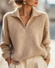 Elegant Versatile V-Neck Sweater