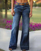 Retro Flare Jeans with Pockets