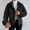 Mireille | Short Stylish Plush Coat for Women