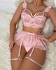 Sheer Lace Lingerie Set