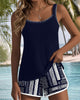 Two-Piece Swimsuit with Graphic Print