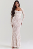 CELESTE - LACE MAXI DRESS
