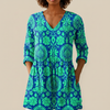 Romy | Printed Long Blouse for Women