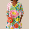 Ayra | Printed Long Blouse for Women