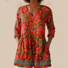 Kaia | Printed Long Blouse for Women