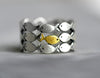 Vintage Two-Tone Scale Ring