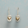 Elegant Silver & Gold Earrings